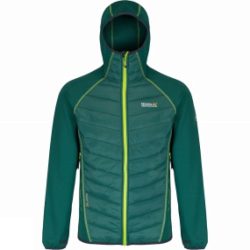Regatta Mens Andreson II Hybrd Jacket Hunter Green / Hunter Green